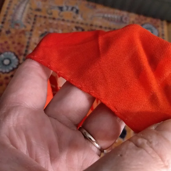 Vintage silk scarf - Picture 4 of 6